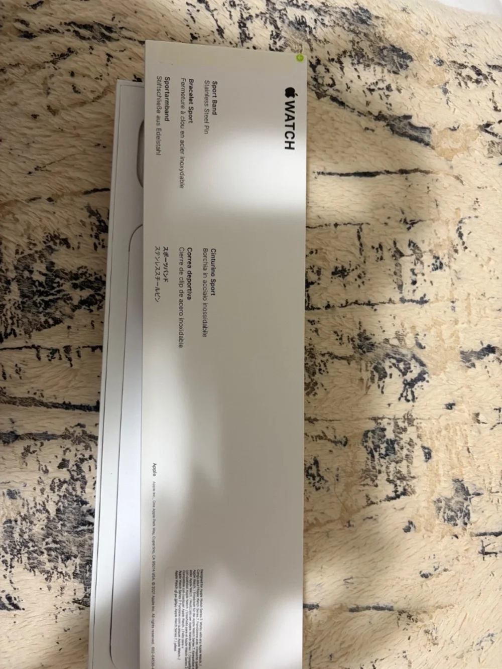 Apple starlight aluminum